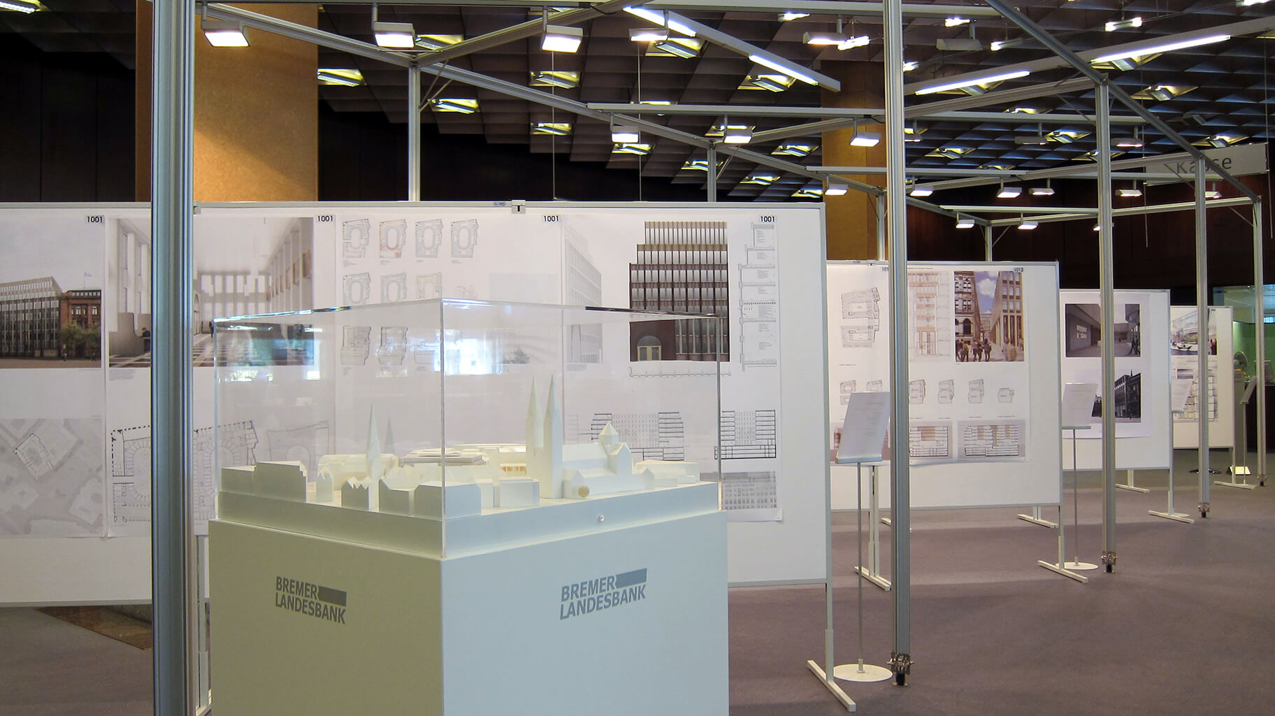Anka Werbung - Messebau Bremen - Ausstellungen (BLB Architektenwettbewerb)